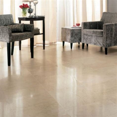 crema marfil beige cream polished porcelain floor tile 24x24